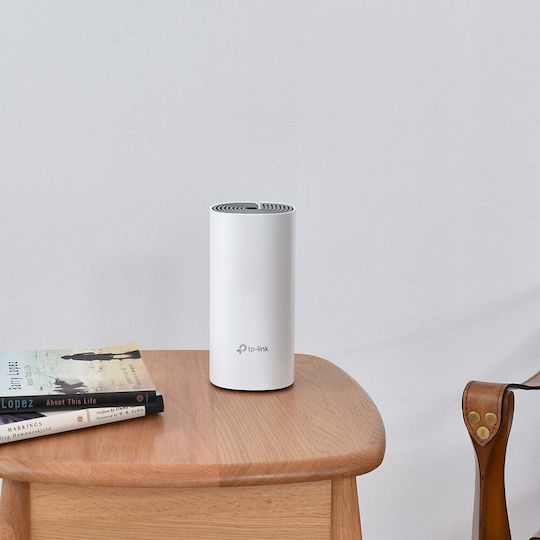 TP-LINK Deco E4 v2 Access Point με Mesh Wi‑Fi 5 Dual Band (2.4 & 5GHz) Τριπλό Kit
