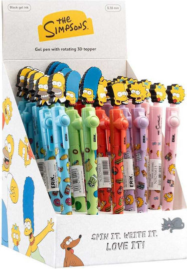 Grupo Erik The Simpsons Pixuri Ballpoint (Diverse culori)