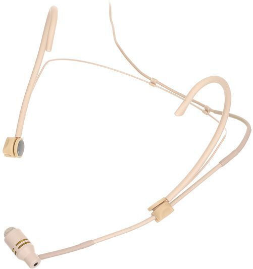 Mipro MU 53HNS 1M Condensator (Diafragmă Mică) Microfon de tip casca pentru Vocale în Culoarea Beige