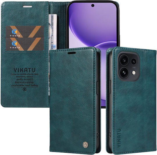 Yikatu Yk-006 Book Case Green Blue Oppo Reno16 5G Reno16 Pro 5G