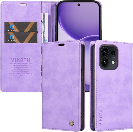 Yikatu Yk-006 Book Case Purple Oppo Reno16 5G Reno16 Pro 5G