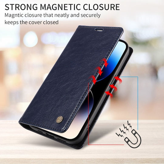 Yikatu Yk-006 Book Case Navy Blue Oppo Reno16 5G Reno16 Pro 5G