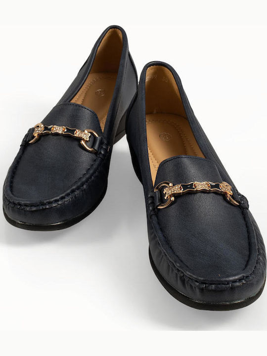 Women's Loafers In Blue Colour