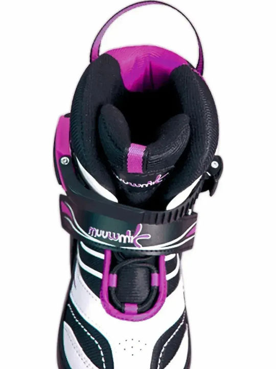 Muuwmi Inline Αυξομειούμενα Rollers Ροζ Παιδικά