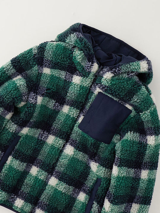 Kids Coat Short Green