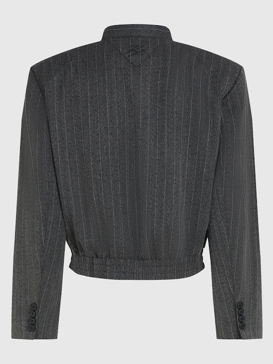 Women's Bomber Jacket Grey
