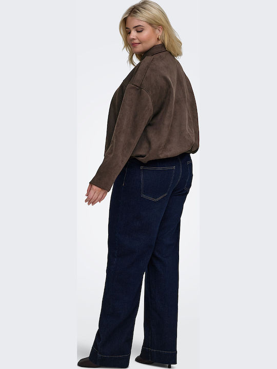 Κοντό Γυναικείο Suede Bomber Jacket Καφέ