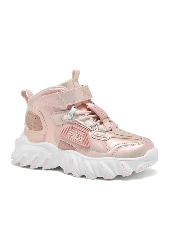Kinder Sneaker mit Bügel- und Schleifenverschluss Braun