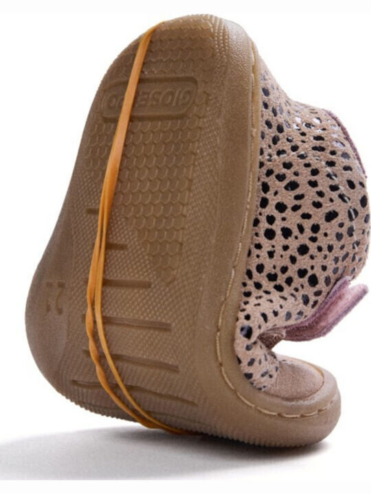 Kinder Sneaker Barfuß Beige