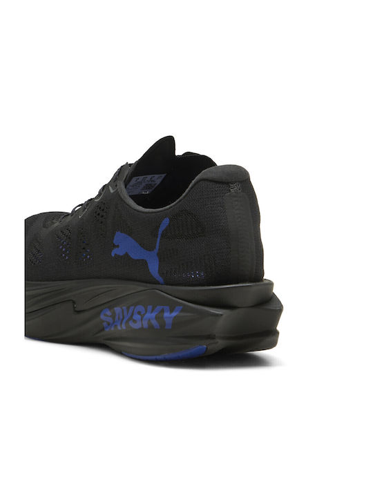 Deviate Nitro Men's Sport Shoes Running Flat Dark Grey / Vivid Blue