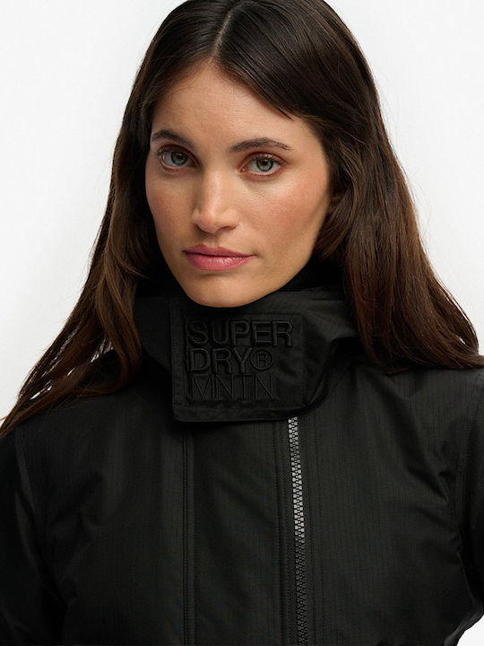 Damen Sweatshirt mit Kapuze Schwarz