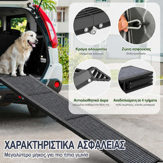 Lelo Pet Wasserdichte Rampe Auto Reisezubehör Für Hunde Schwarz