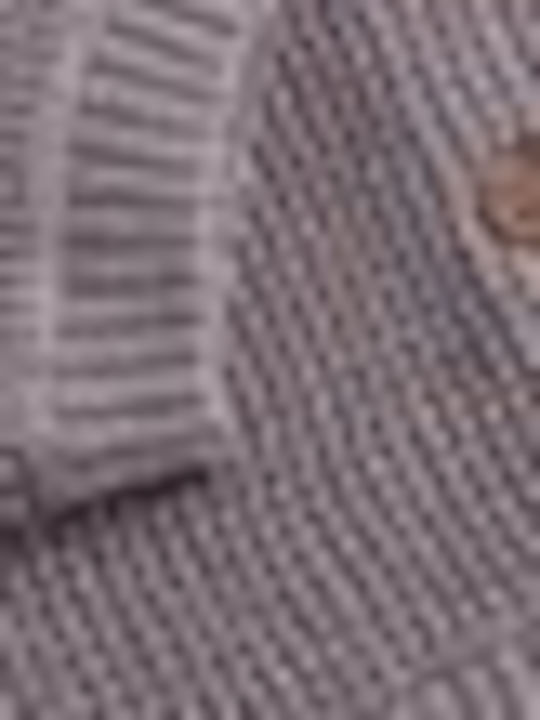Kids Knitted Cardigan Lilac