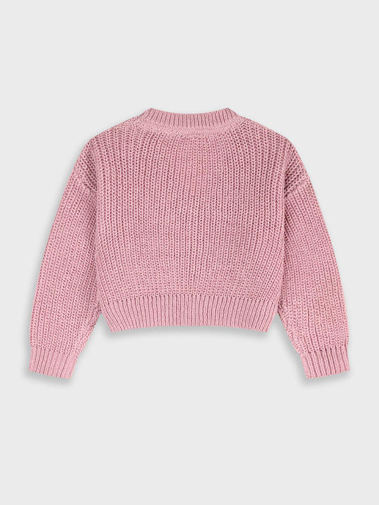 Kids Knitted Cardigan Rose Rose Rose