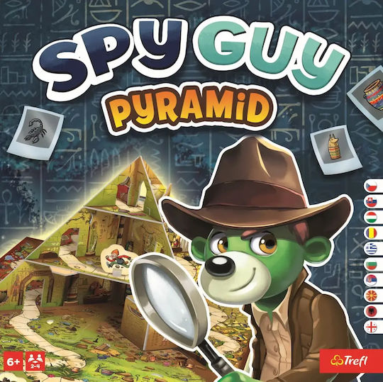 Επιτραπέζιο Παιχνίδι Spy Guy Pyramid για 2-4 Παίκτες 6+ Ετών Trefl
