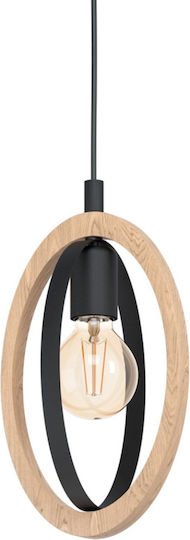 Eglo Basildon Pendant Light Beige with Socket E27 16x110cm