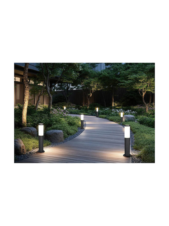 Trio Lighting Trioto Φωτιστικό Κολωνάκι Εξωτερικού Χώρου Μαύρο
