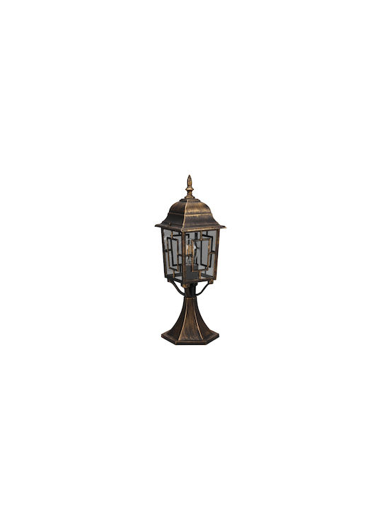 Trio Lighting Outdoor Lantern Floor Lamp 60W IP44 For E27 Socket Beige
