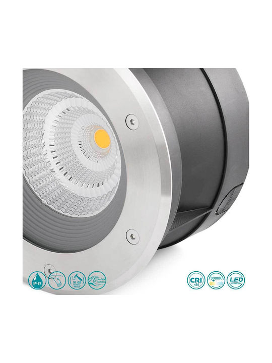 Faro Barcelona Suria-24 Spot Außenstehlampe LED 24W mit Warmweißem Licht IP67