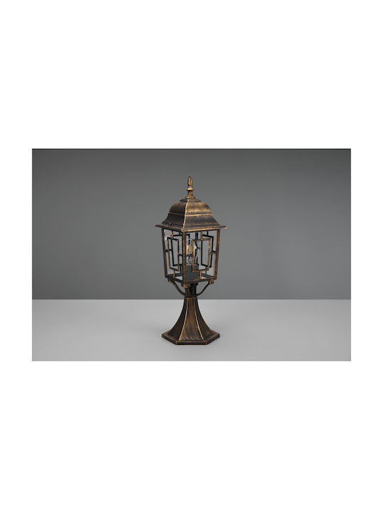 Trio Lighting Outdoor Lantern Floor Lamp 60W IP44 For E27 Socket Beige