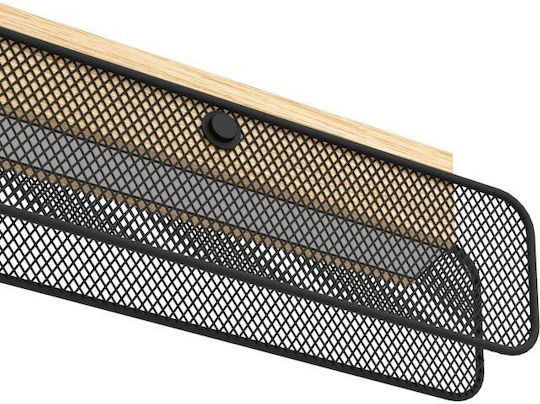 Eglo Pendant Light Black Rail 99x5x110cm
