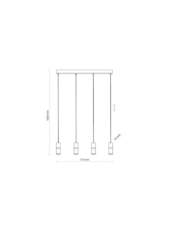 Spot Light LED Φωτιστικό Γραφείου με Εύκαμπτο Βραχίονα σε Μαύρο Χρώμα