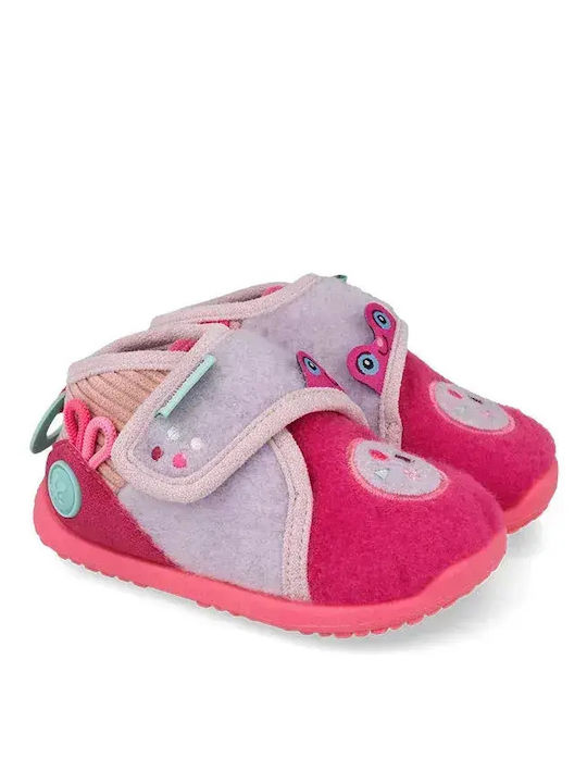 Kinderhausschuhe Rosa