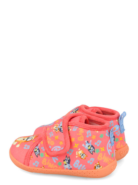 Anatomische Kinderhausschuhe Stiefel Rosa