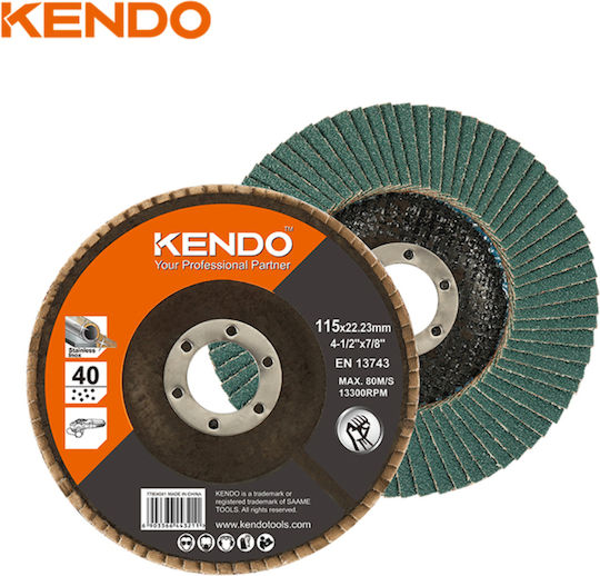 Kendo Δίσκος Λείανσης Μετάλλου 115mm