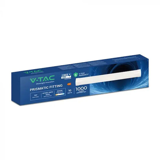 V-TAC LED Линейно Осветително Тяло За Таван 10W Неутрално Бяло IP20 М30xД7.6xВ2.4см