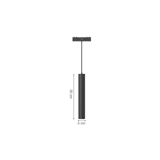Inlight LED Γραμμικό Φωτιστικό Οροφής 6W Θερμό Λευκό Μ30xΒ3εκ.