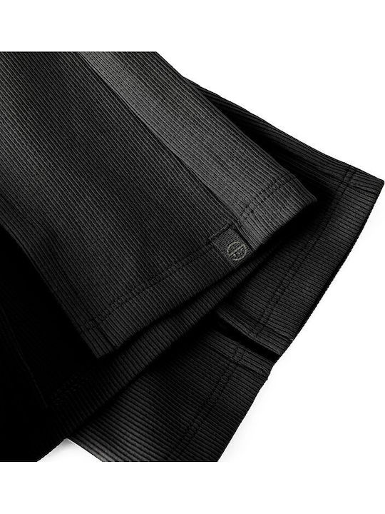 Kinderleggings Lang Schwarz