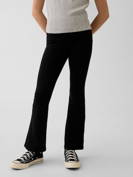 Kinderleggings Lang True Schwarz