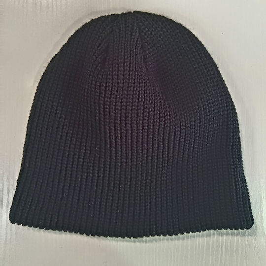 Beanie Unisex Strickmütze in Schwarz