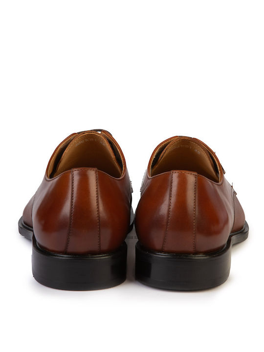 Leather Men's Dress Shoes Tabac Brown