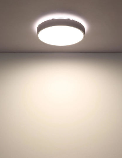 Globo Lighting LED Panel 24W με Ψυχρό Λευκό Φως