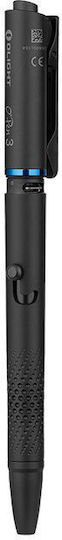 Olight Rechargeable Flashlight LED with Maximum Brightness 120lm Black