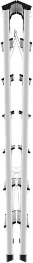 Hailo Aluminum Double Staircase 2x7