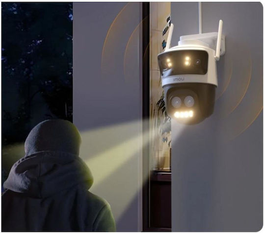 Imou IPC-S76DP-13M0N IP Квад Камера за Видеонаблюдение Wi-Fi 13MP Водоустойчива с Обектив 3.6mm
