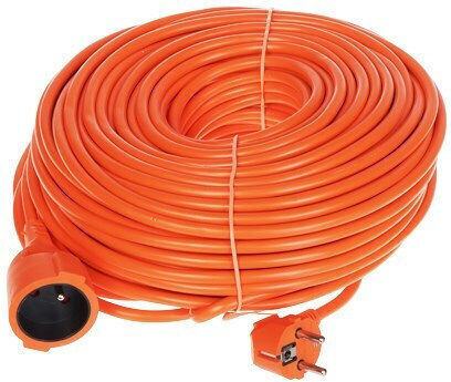 Blow 1 Platz mit Kabel 50m Durchmesser 3 x 1.5mm² Orange