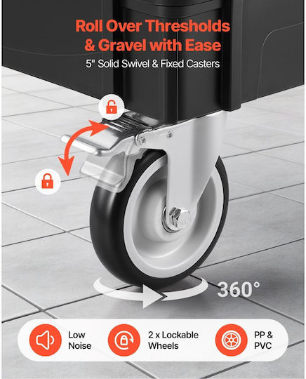 Vevor Transport Trolley for Load Weight up to 250kg