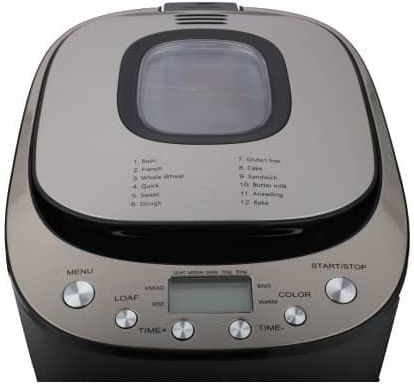 Bread Maker 550W Capacity 900gr with 12 Programs