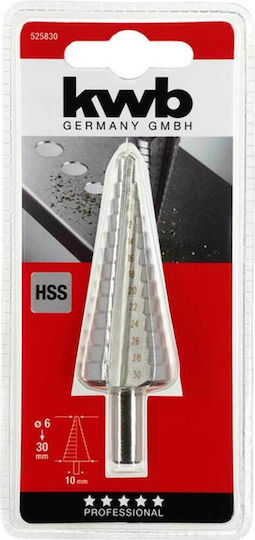KWB HSS Cutter Bit in Metal and Plastic 30mm x 10mm