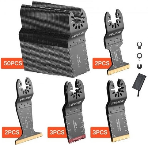 Vevor Multi Tool Blades 60 Pieces ZDGJDP60JHZJMMXEG001V0