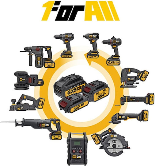CAT DX12B Κρουστικό Δραπανοκατσάβιδο Μπαταρίας Solo Brushless 18V