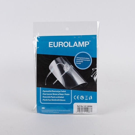Eurolamp Mască de sticlă cu vizor cu ochelari