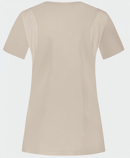 bwell Justina Weibliche Medizinische Bluse Gelbe