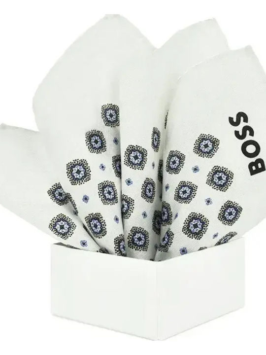Men's White Handkerchief