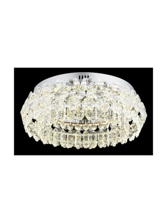 Globo Lighting Deckenleuchte Transparent mit Integrierter LED