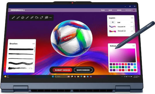 Lenovo Ideapad 5 2-in-1 15IPH11 15.3" IPS FHD+ Touchscreen (Ultra 7-355/16GB/512GB SSD/No OS) (US Keyboard)